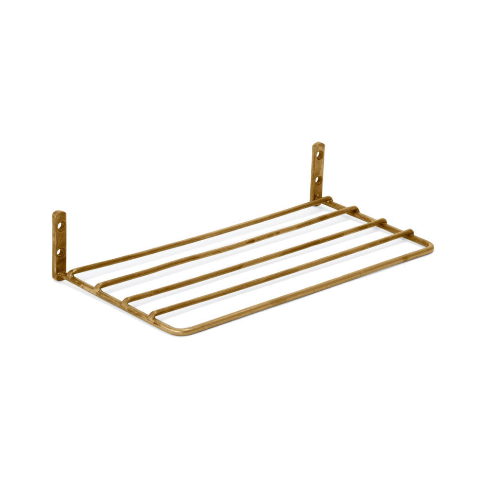 Brass Wire Shelf at Boston General Store