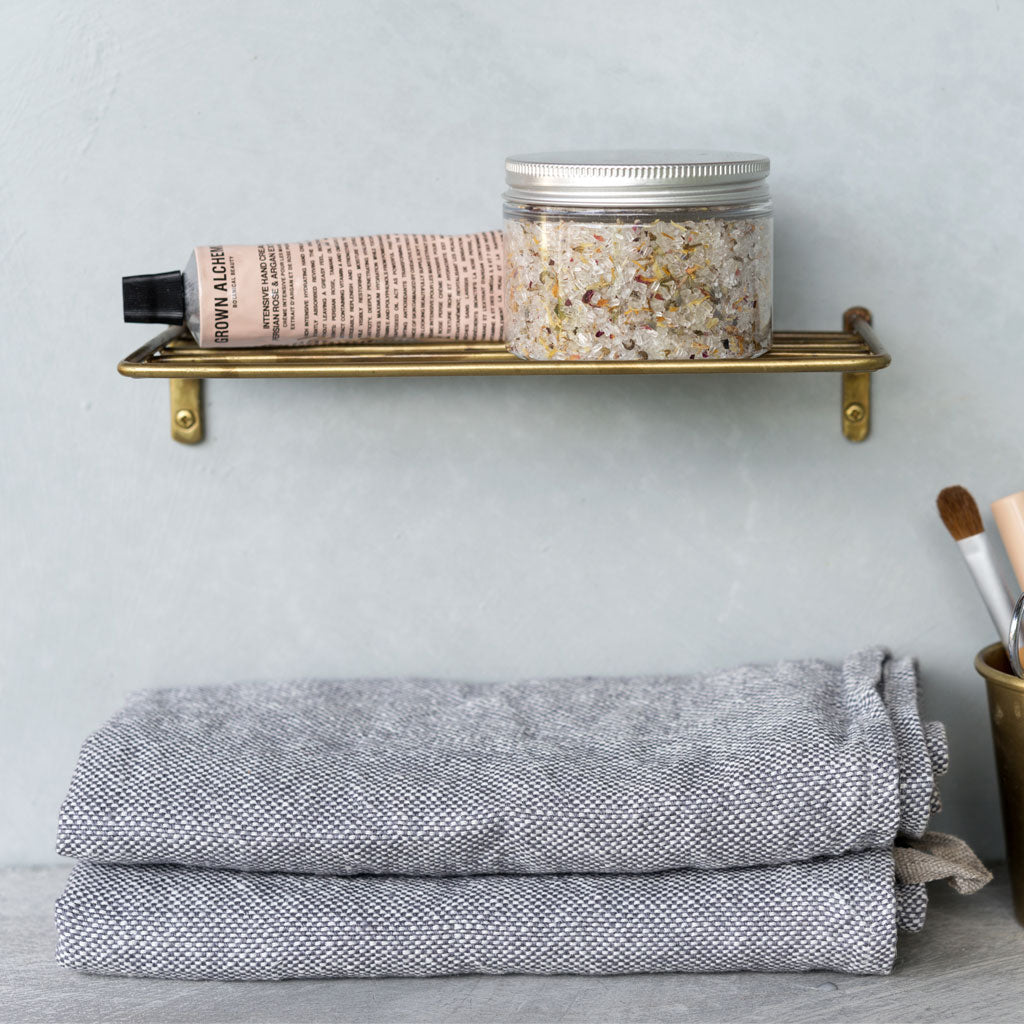 Brass Wire Shelf at Boston General Store
