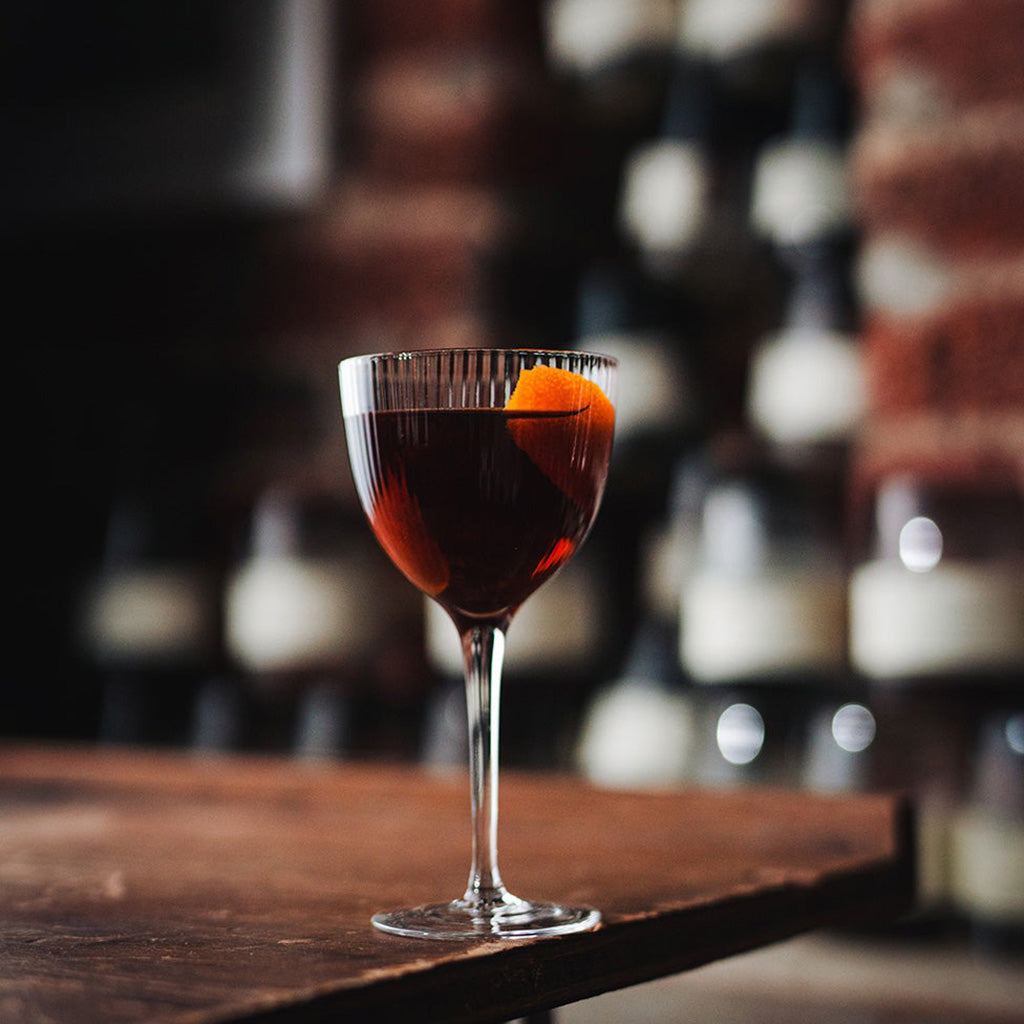 Brattle Nick &amp; Nora Glass    at Boston General Store
