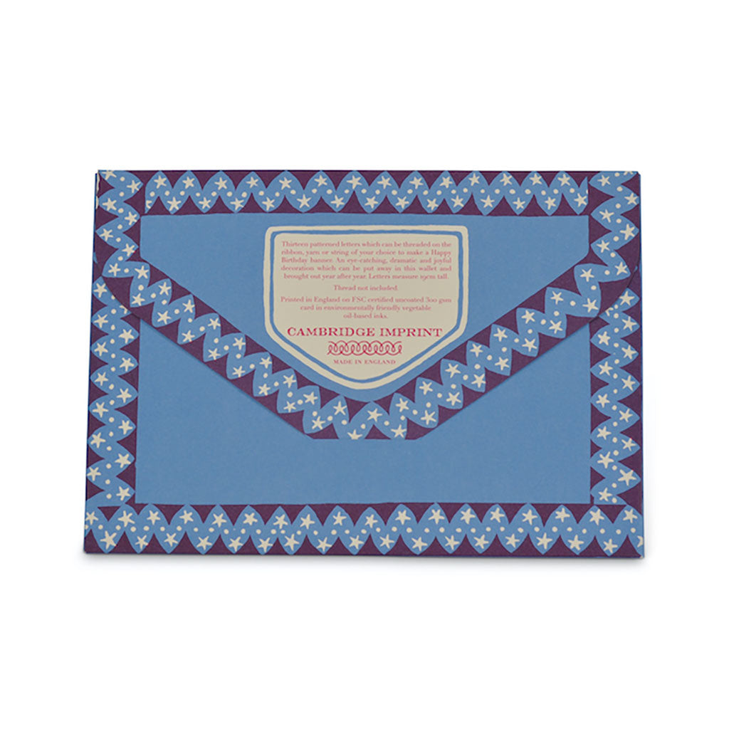 Birthday Banner Kit    at Boston General Store