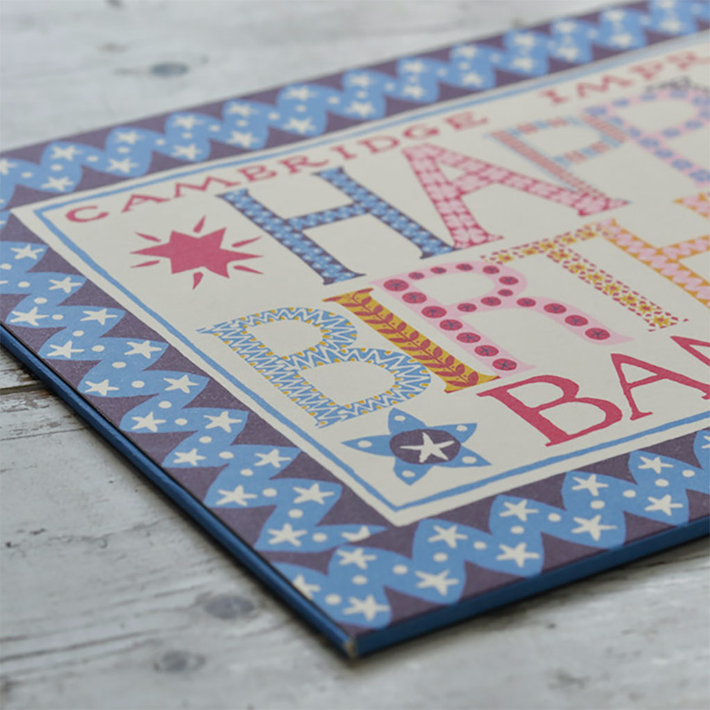 Birthday Banner Kit    at Boston General Store
