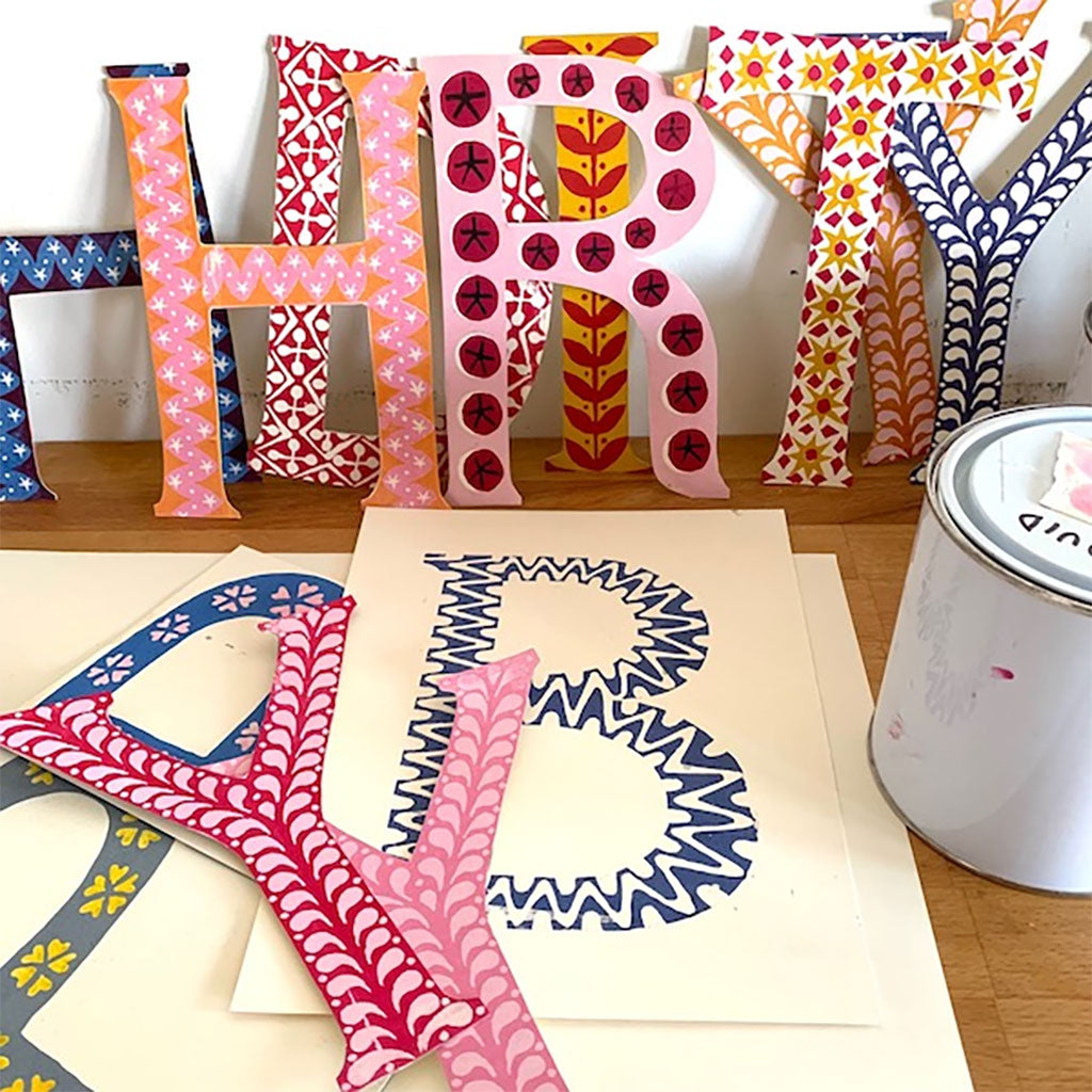 Birthday Banner Kit    at Boston General Store