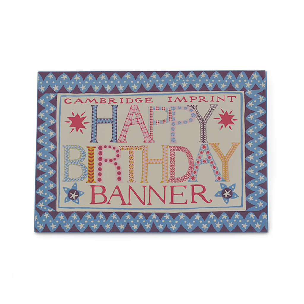 Birthday Banner Kit    at Boston General Store