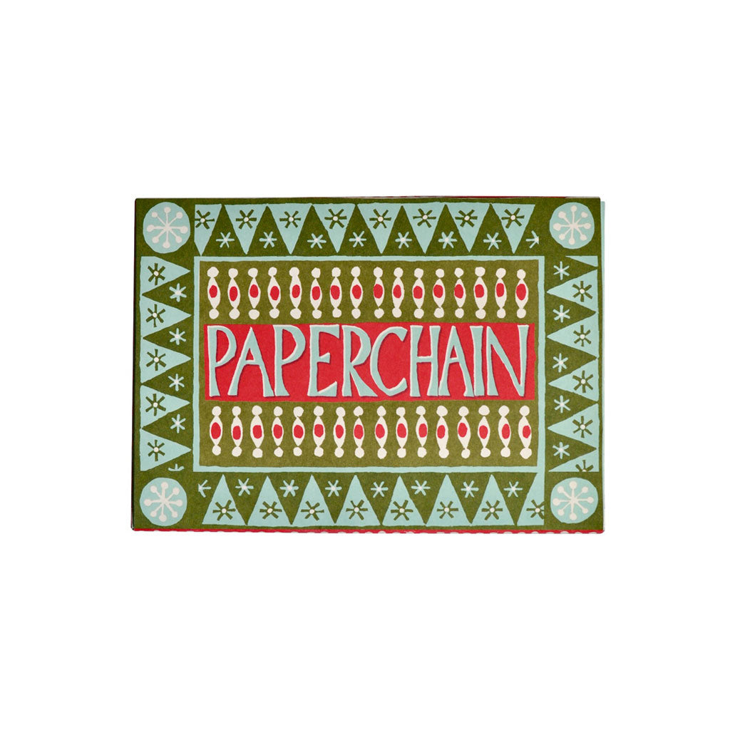 Paperchain Set Green &amp; Red at Boston General Store