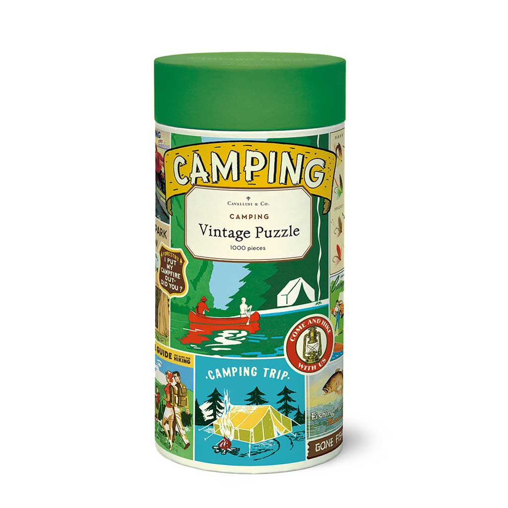 Camping Vintage Puzzle Boston General Store