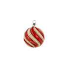 Candy Cane Glass Ball Ornament Boston General Store