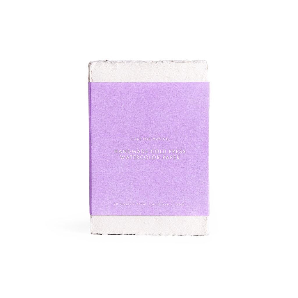 CfM Handmade Watercolor Paper Sheets at Boston General Store