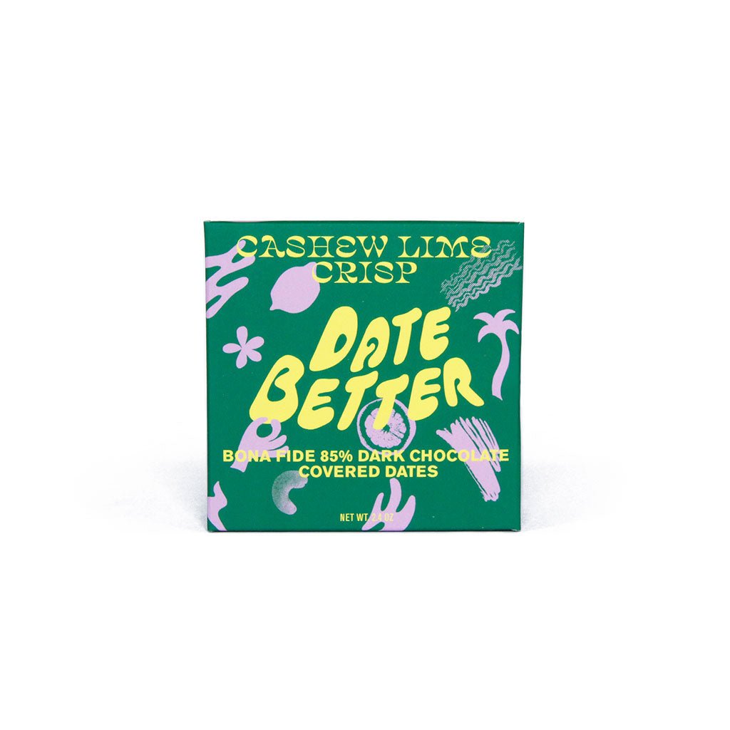 Cashew Lime Crisp Date Snack Boston General Store