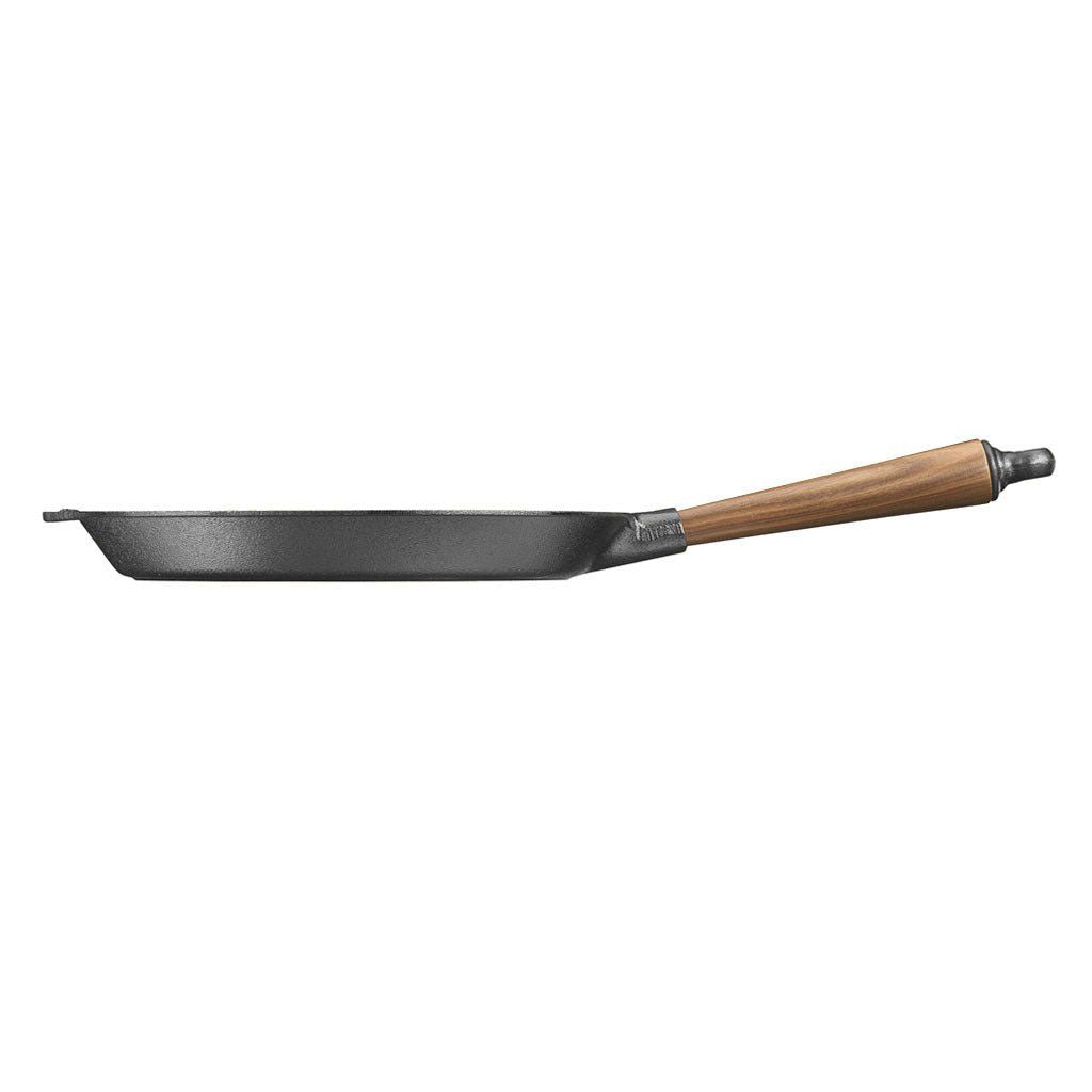 Cast Iron Skillet 11&quot; with Walnut Handle Boston General Store