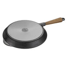 Cast Iron Skillet 11" with Walnut Handle Boston General Store