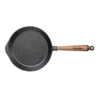 Cast Iron Skillet 9.5" with Walnut Handle Boston General Store
