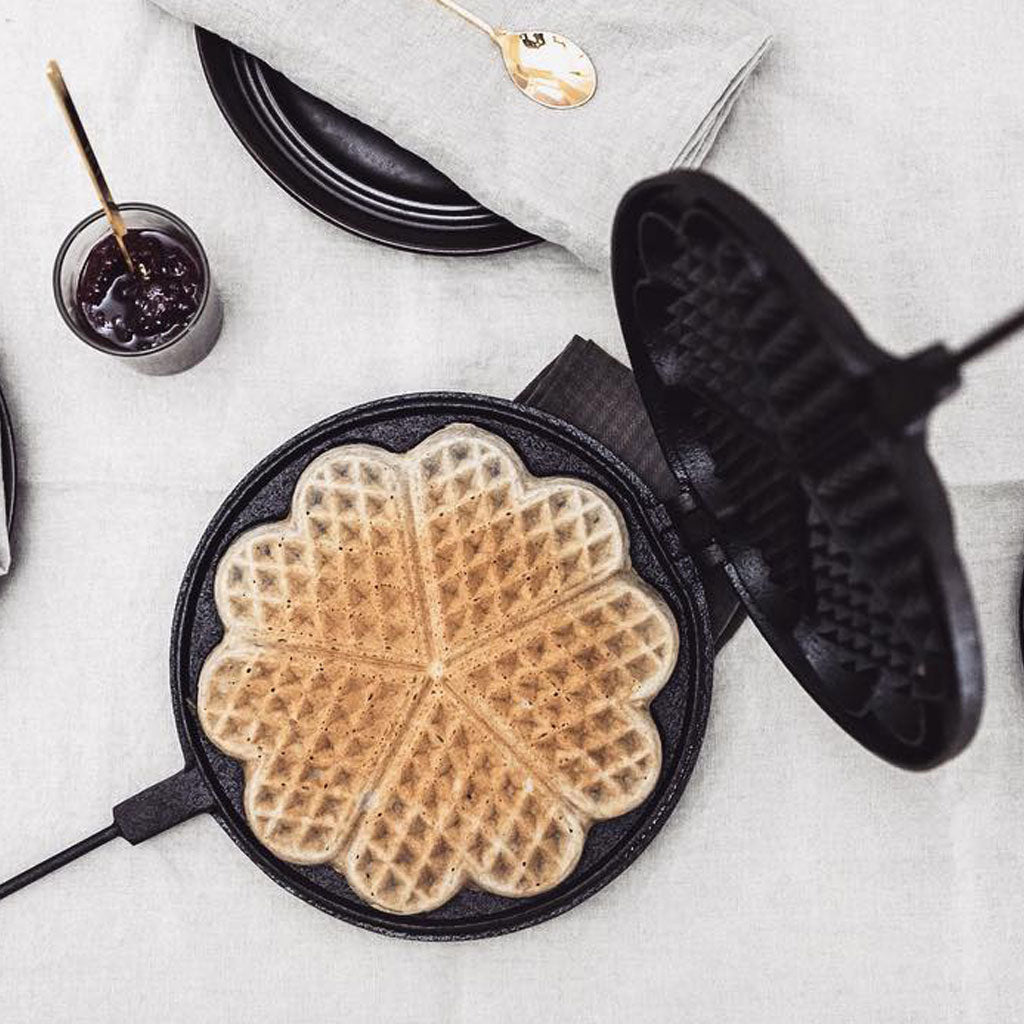 Cast Iron Waffle Iron Boston General Store