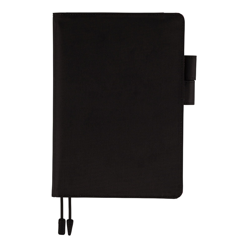 Hobonichi Techo Cover Cousin A5 - Colors: Black x Clear Blue    at Boston General Store