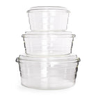 Centric Glass Dish, Set of 3 Boston General Store