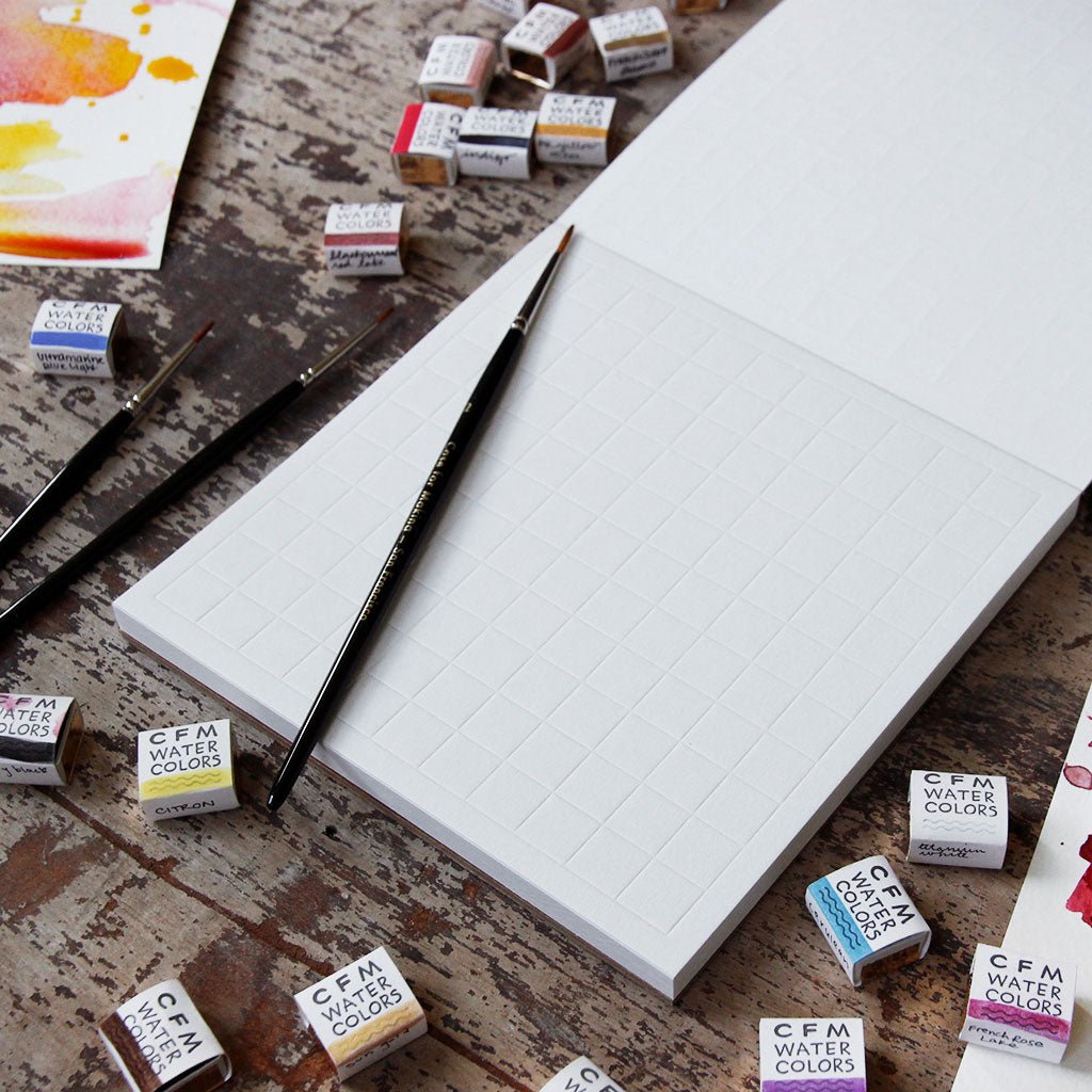 CfM 1/2" Graph Watercolor Paper Boston General Store
