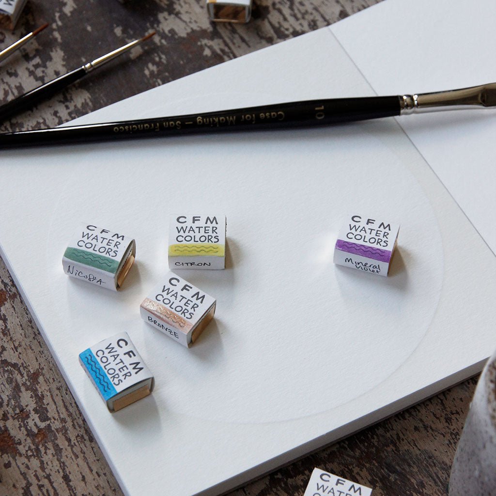 CfM Watercolor Circle Paper Boston General Store