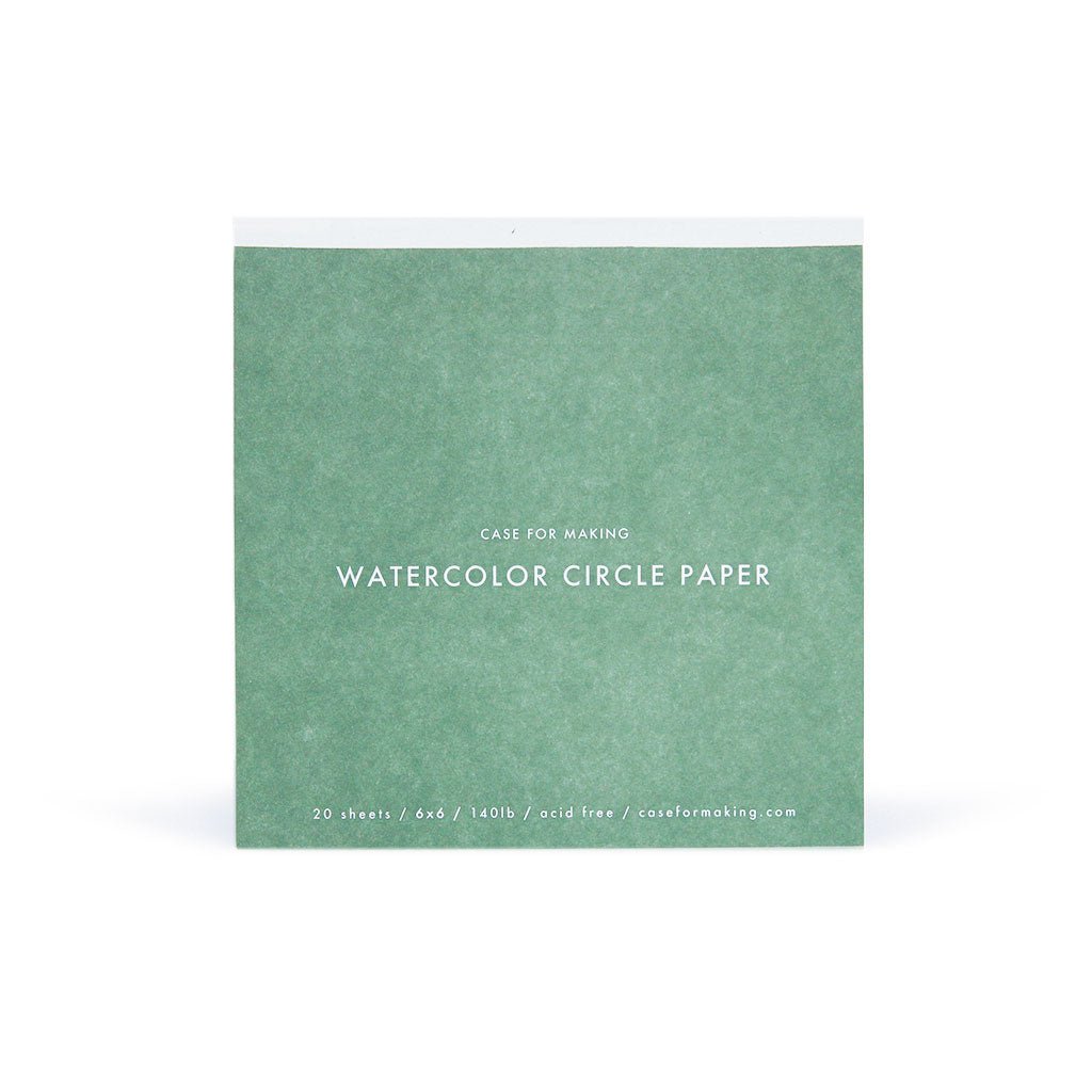CfM Watercolor Circle Paper Boston General Store