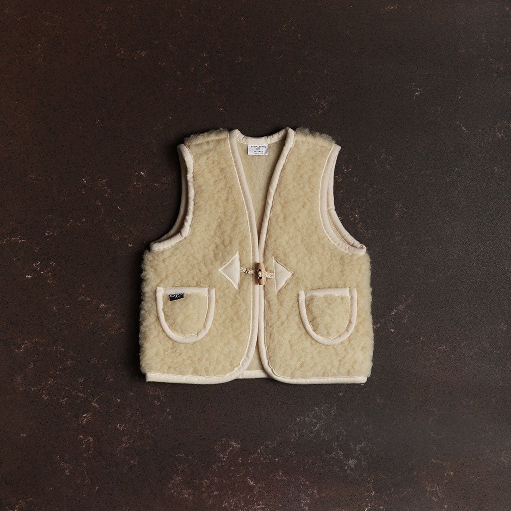 Children&#39;s Wool Vest Boston General Store