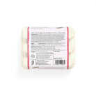 Back of chocolate egg carton with label.