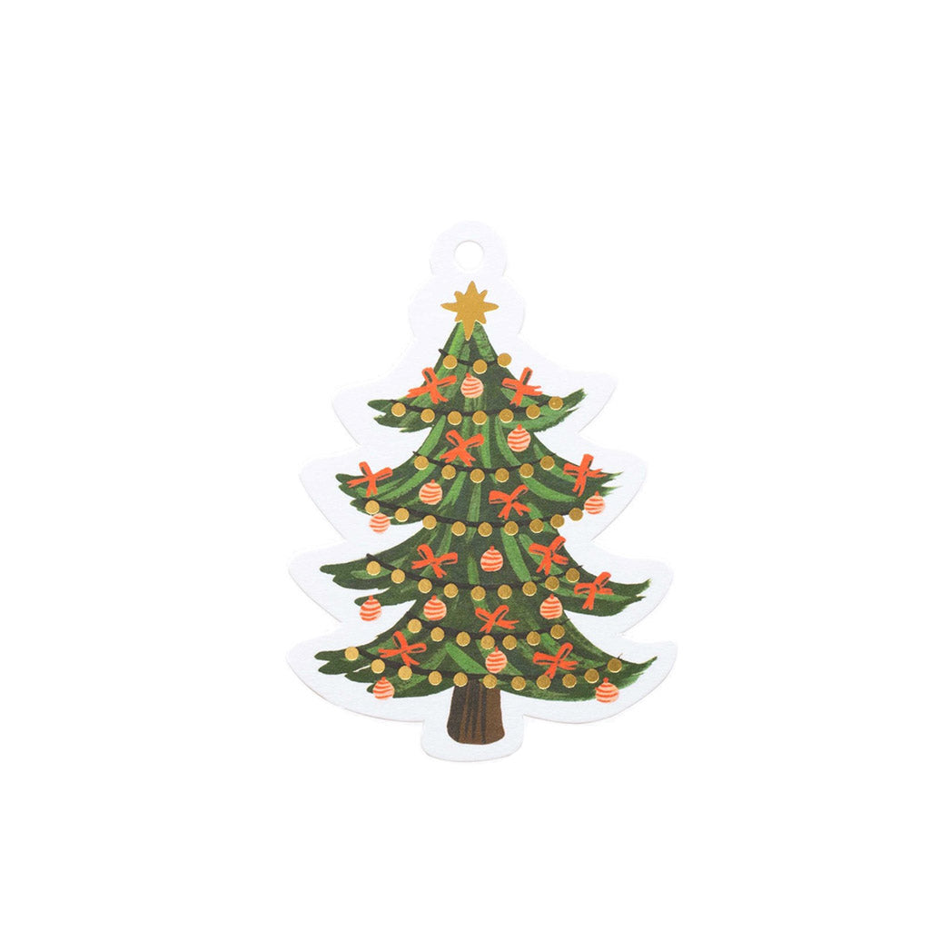 Holiday Gift Tags Christmas Tree   at Boston General Store