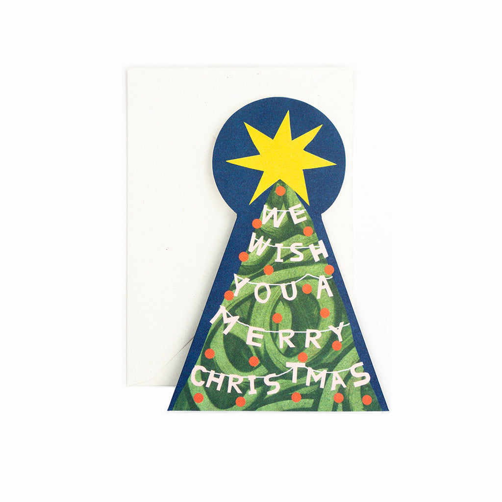 Merry Christmas Tree Card    at Boston General Store
