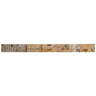A long strip of Collage A washi tape design from Yoko Inoue's CRAFT Log washi tape by Classiky 