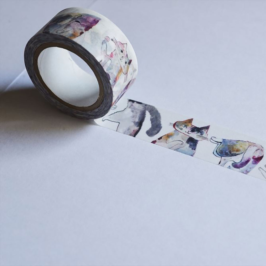 Toraneko Bonbon Cat Washi Tape    at Boston General Store