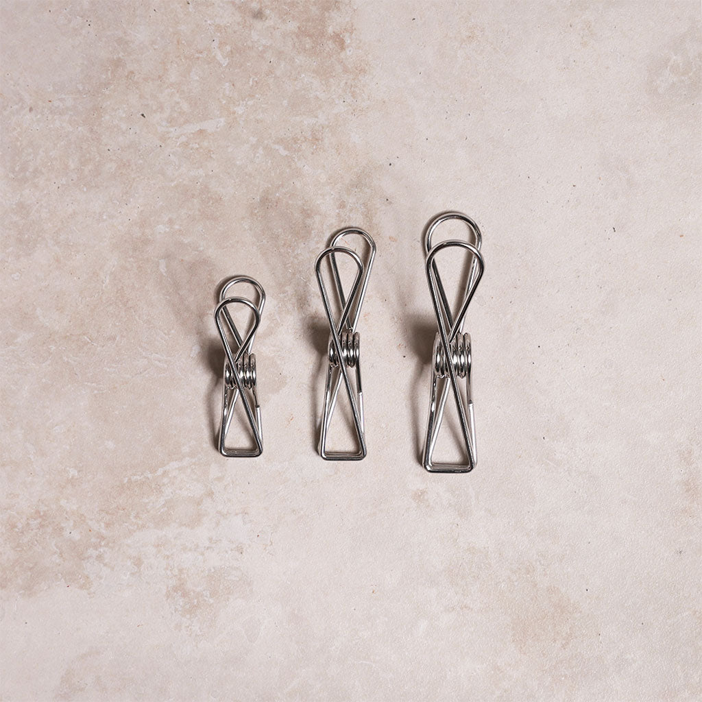 Stainless Steel Clips    at Boston General Store