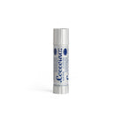 Silver and navy tube of Coccoina Adhesive on a white background