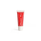 Red tube of Coccoina Mia White Vinyl Glue Adhesive on white background