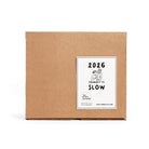 A Comins Tea 2026 advent calendar in brown box and white label.
