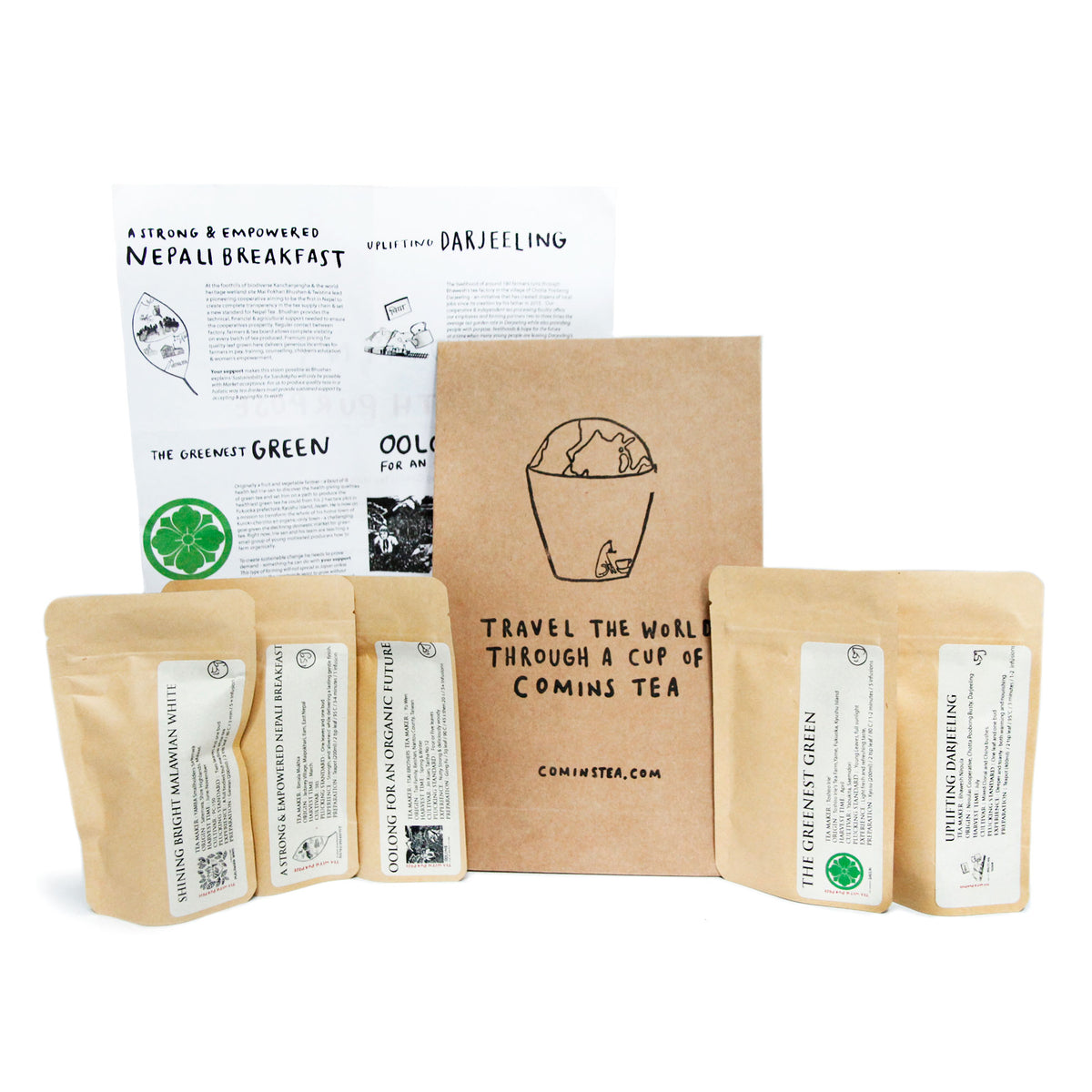 Comins Tea Gift Set    at Boston General Store