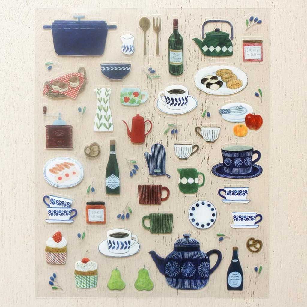 Cozyca Midori Asano Kitchen Stickers at Boston General Store