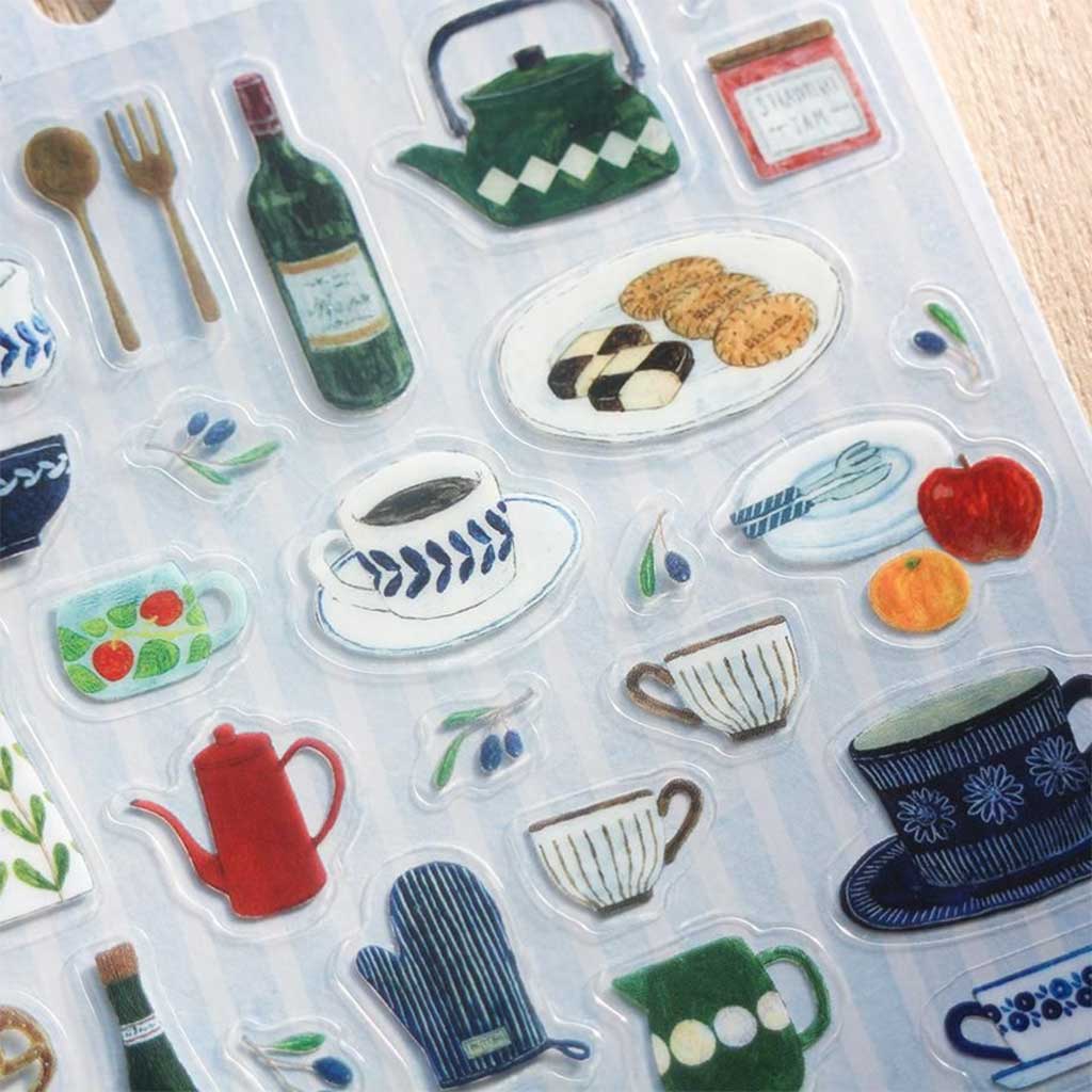 Cozyca Midori Asano Kitchen Stickers at Boston General Store