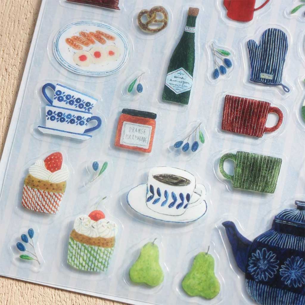 Cozyca Midori Asano Kitchen Stickers at Boston General Store