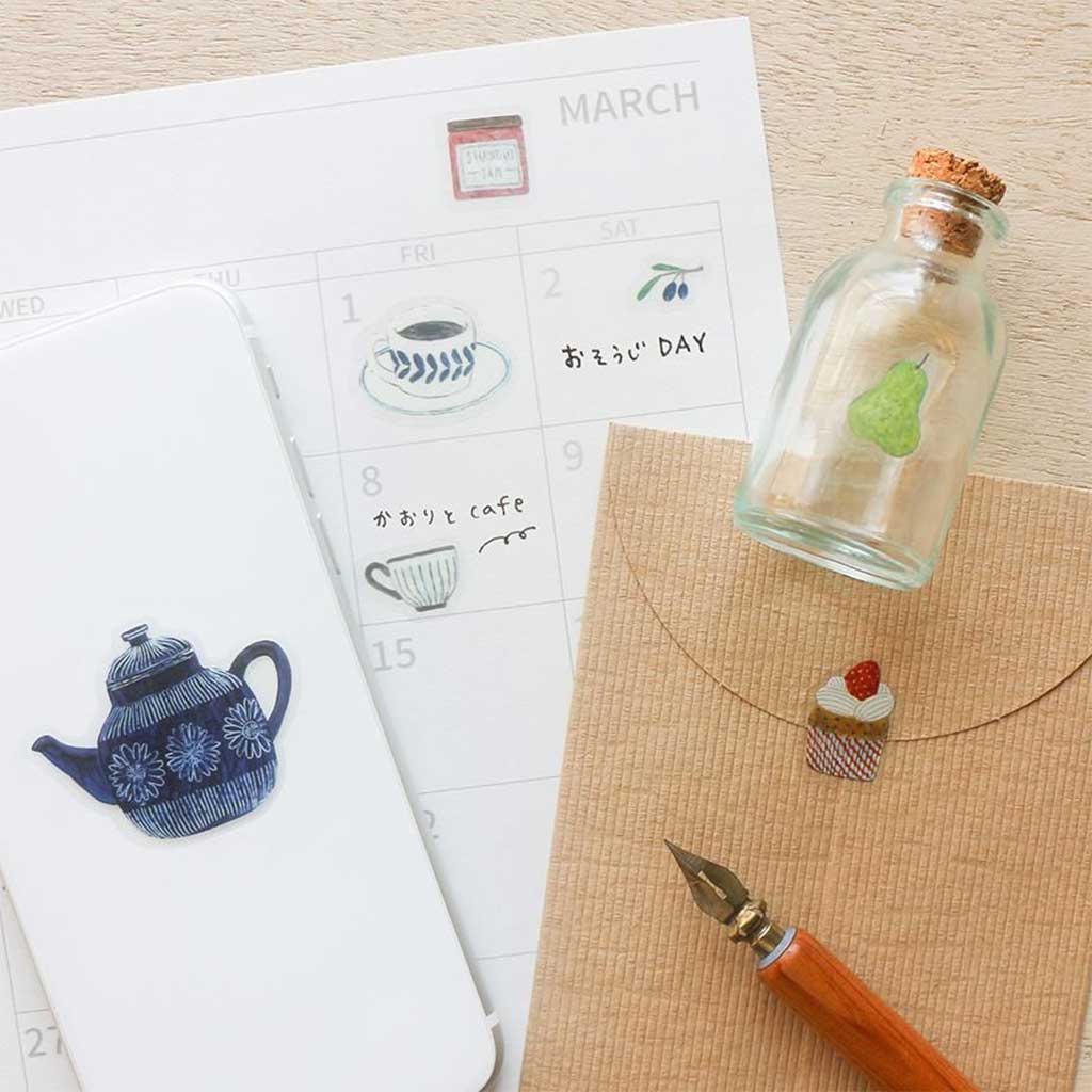 Cozyca Midori Asano Kitchen Stickers at Boston General Store