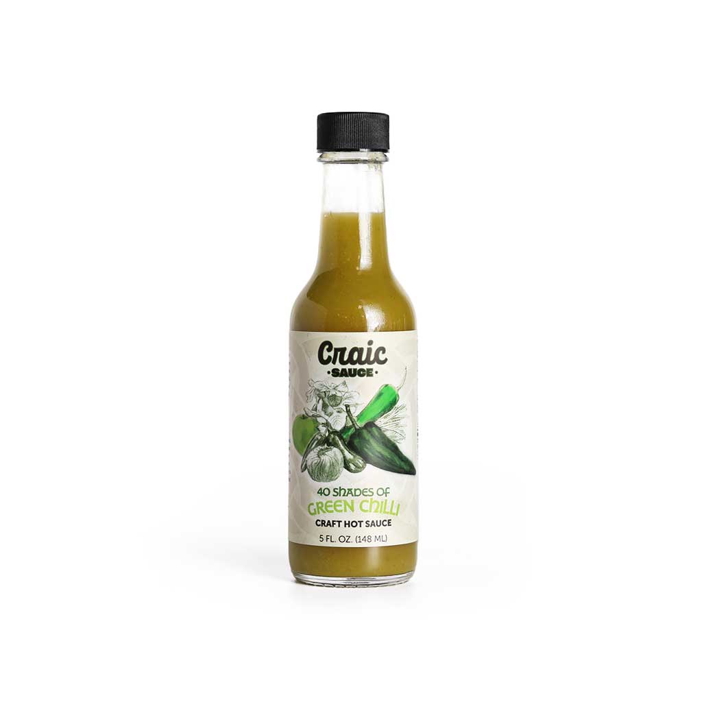 40 Shades of Green Chilli Hot Sauce at Boston General Store