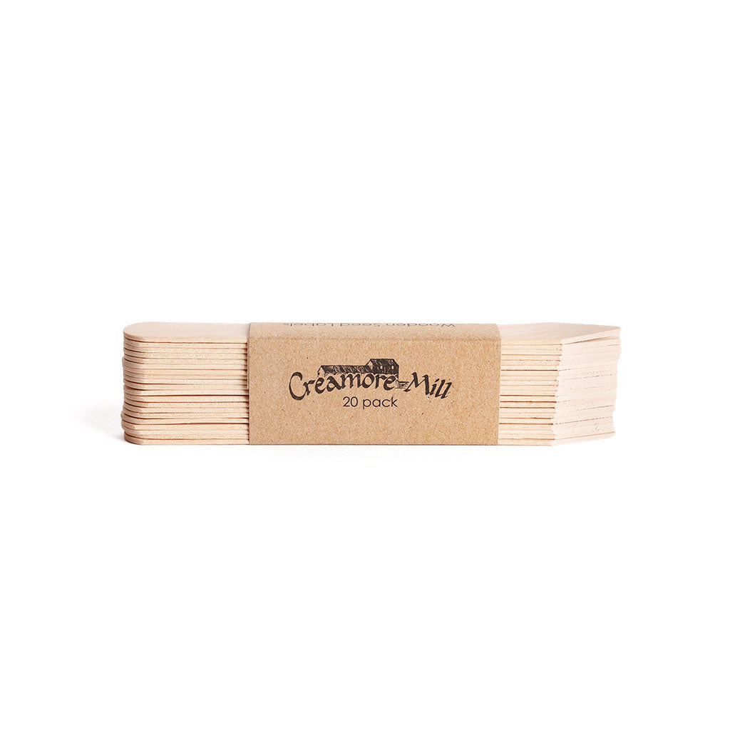 Wooden Seed Labels, Set of 20    at Boston General Store