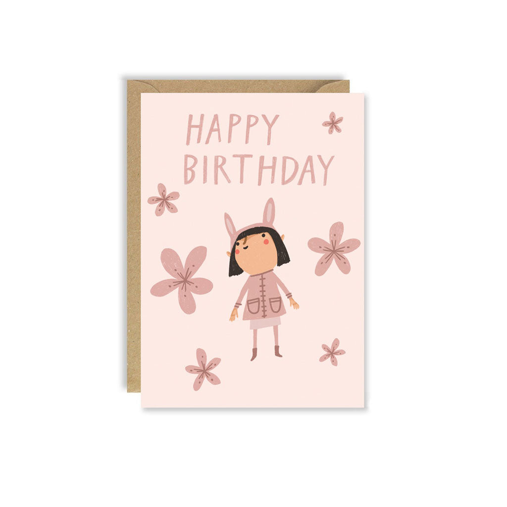 Cutie Bunny Birthday Card at Boston General Store