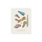 A Father's Day greeting card featuring various neckties and the text 'Happy Father's Day to the most stylish Dad!'