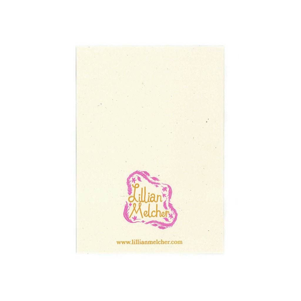 Daffodil Duck Family Card Boston General Store