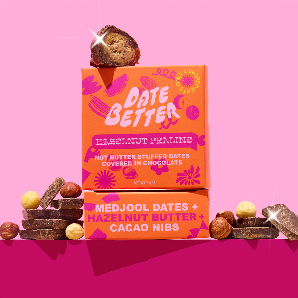 Hazelnut Praline Date Snack    at Boston General Store