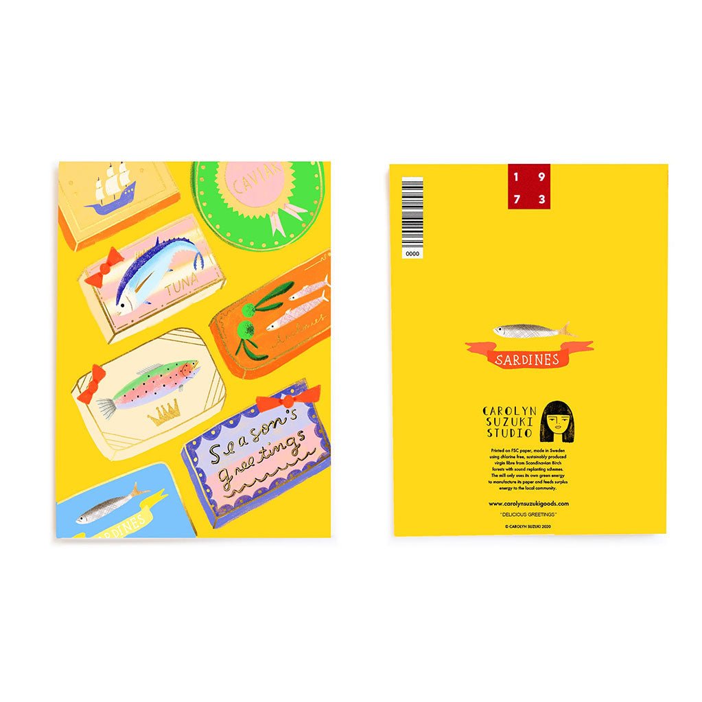 Delicious Greetings Holiday Card Boston General Store