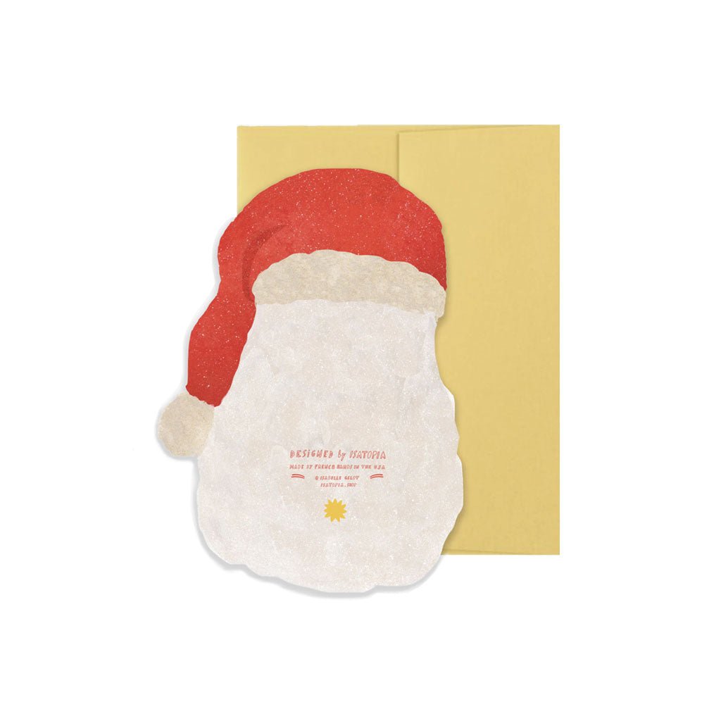 Die - Cut Santa Claus Card Boston General Store