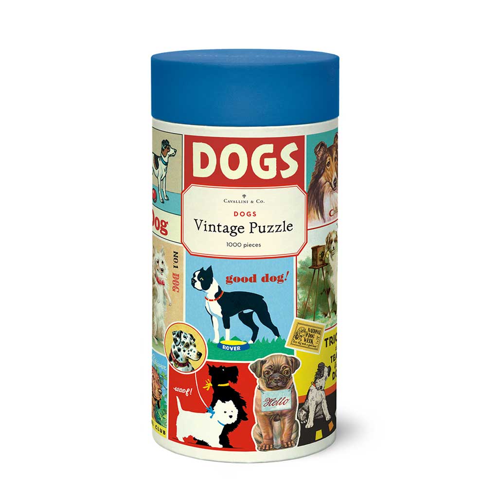 Dogs Vintage Puzzle