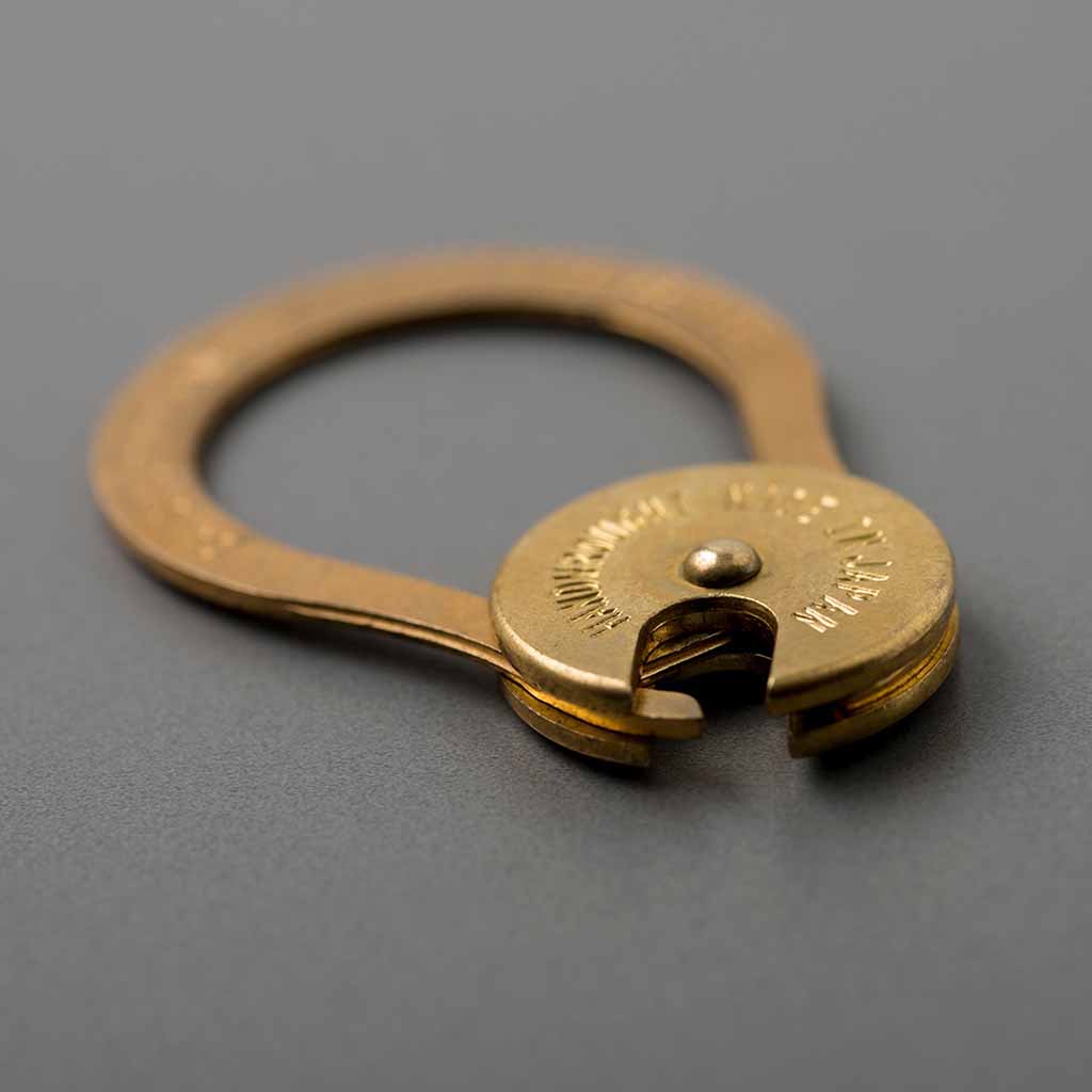 Polished Brass Bullet Carabiner by Candy Design & Works | Boston General Store