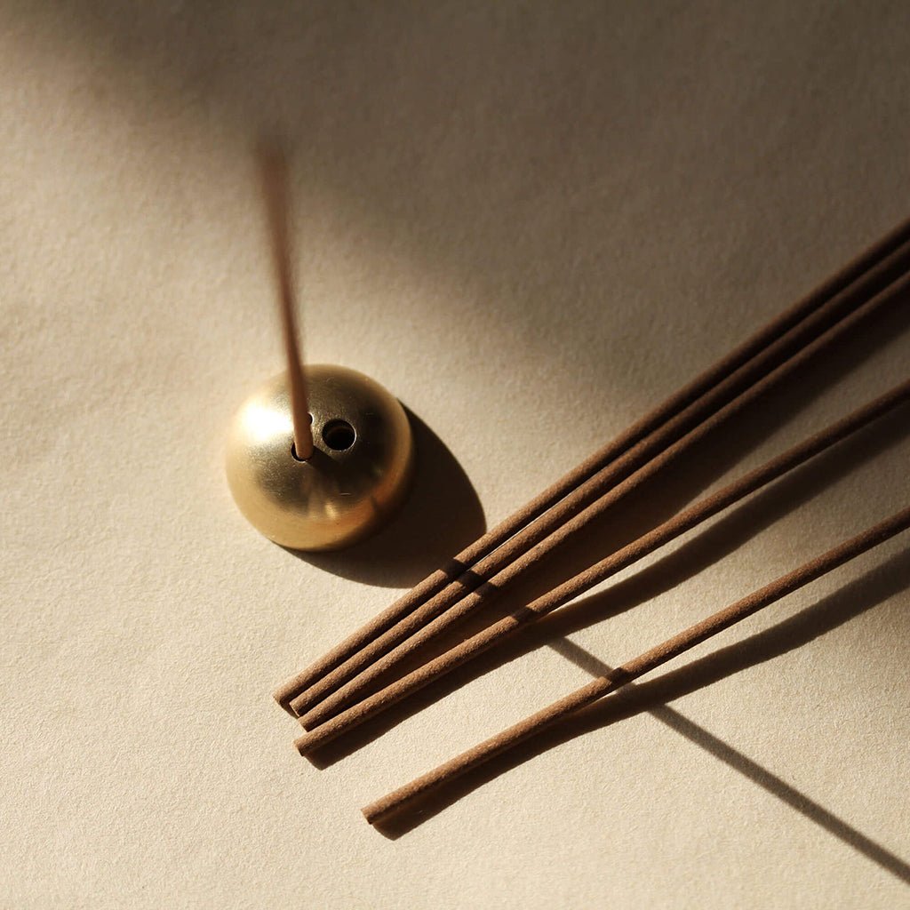 DOME Brass Incense Stick Holder Boston General Store