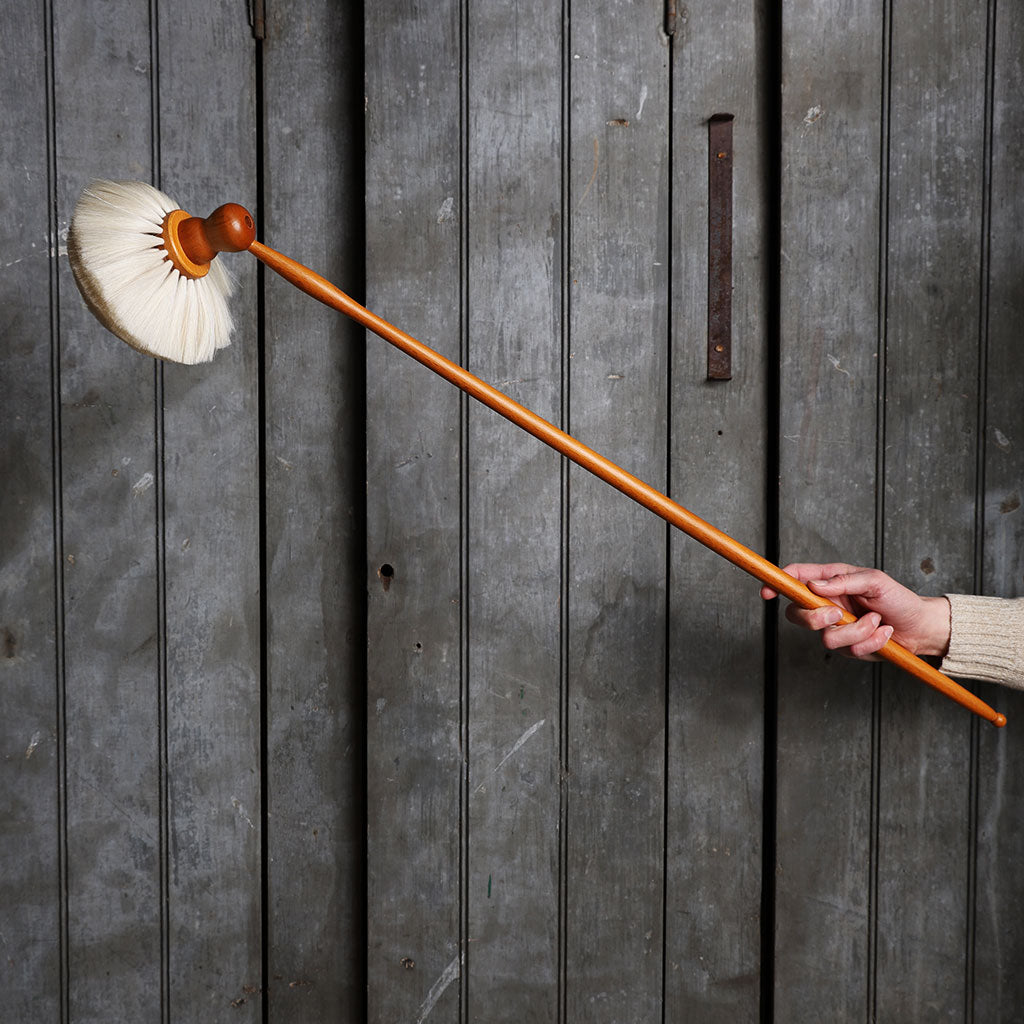 Long Handled Goat Hair Duster    at Boston General Store