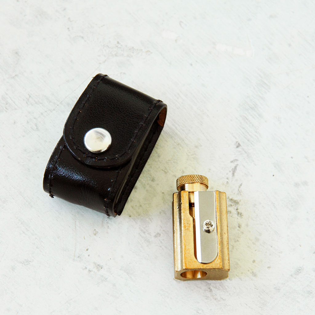 Adjustable Brass Sharpener    at Boston General Store