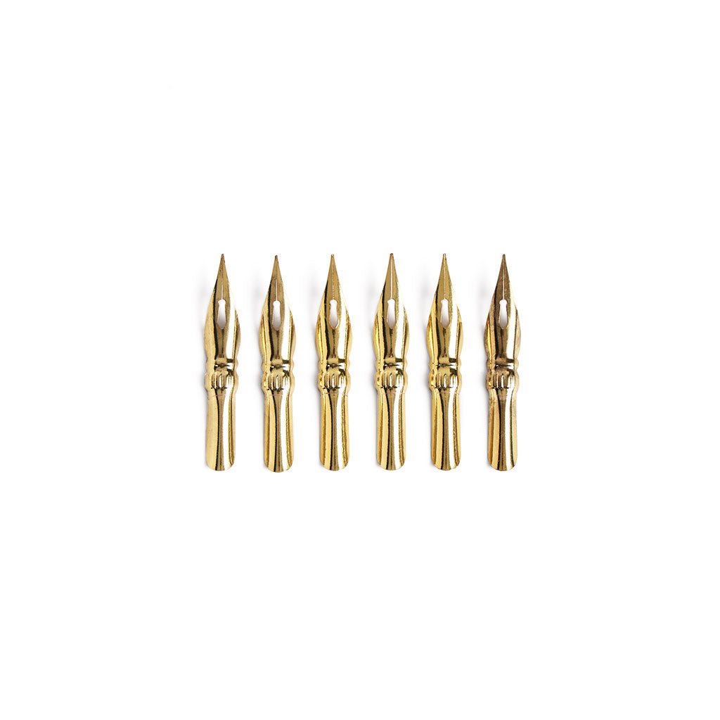 E + M Standard Dip Pen Nib, Set of 6 Boston General Store